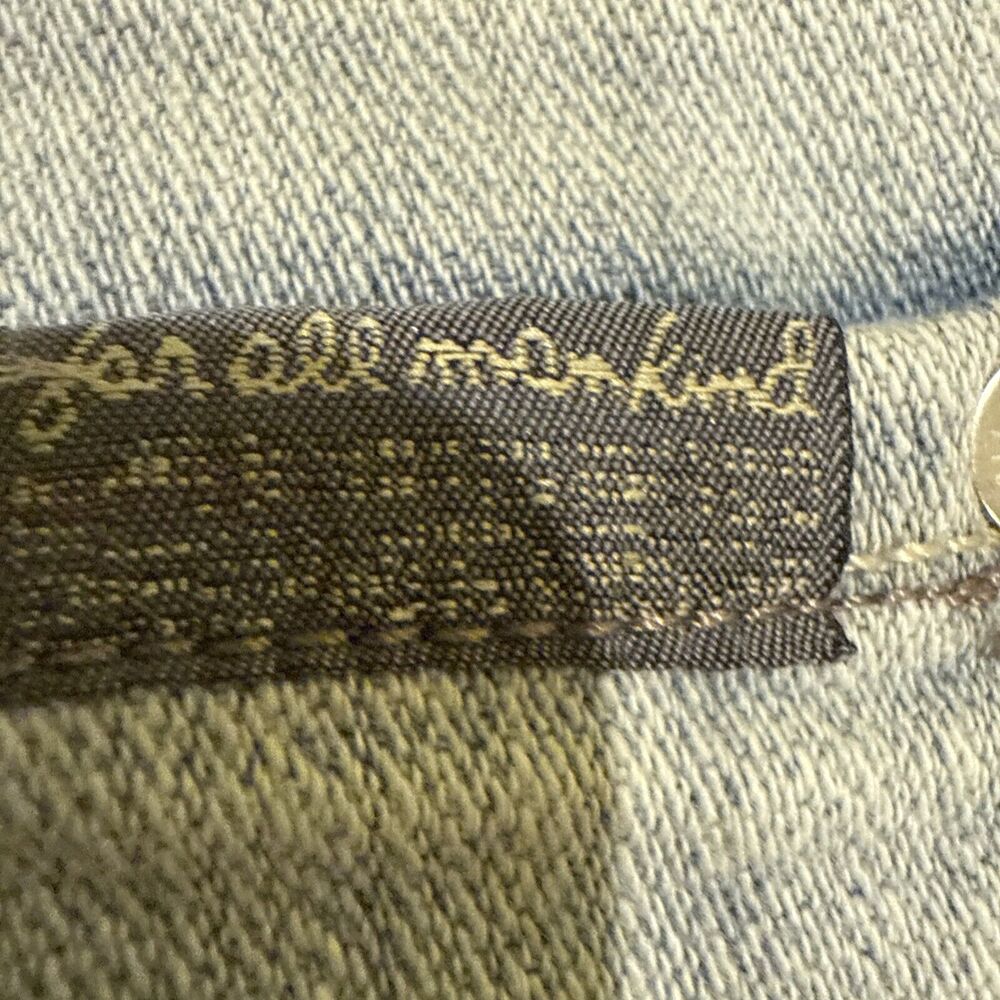 7 For All Mankind Jeans Women 31 Denim Josefina Button Fly Stretch Distressed - Picture 13 of 15